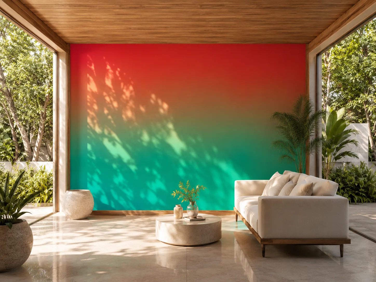 Luxury Ombre Wall Background Modern Workspace Decor Houston Urban Apartment Signature Collection Series.png