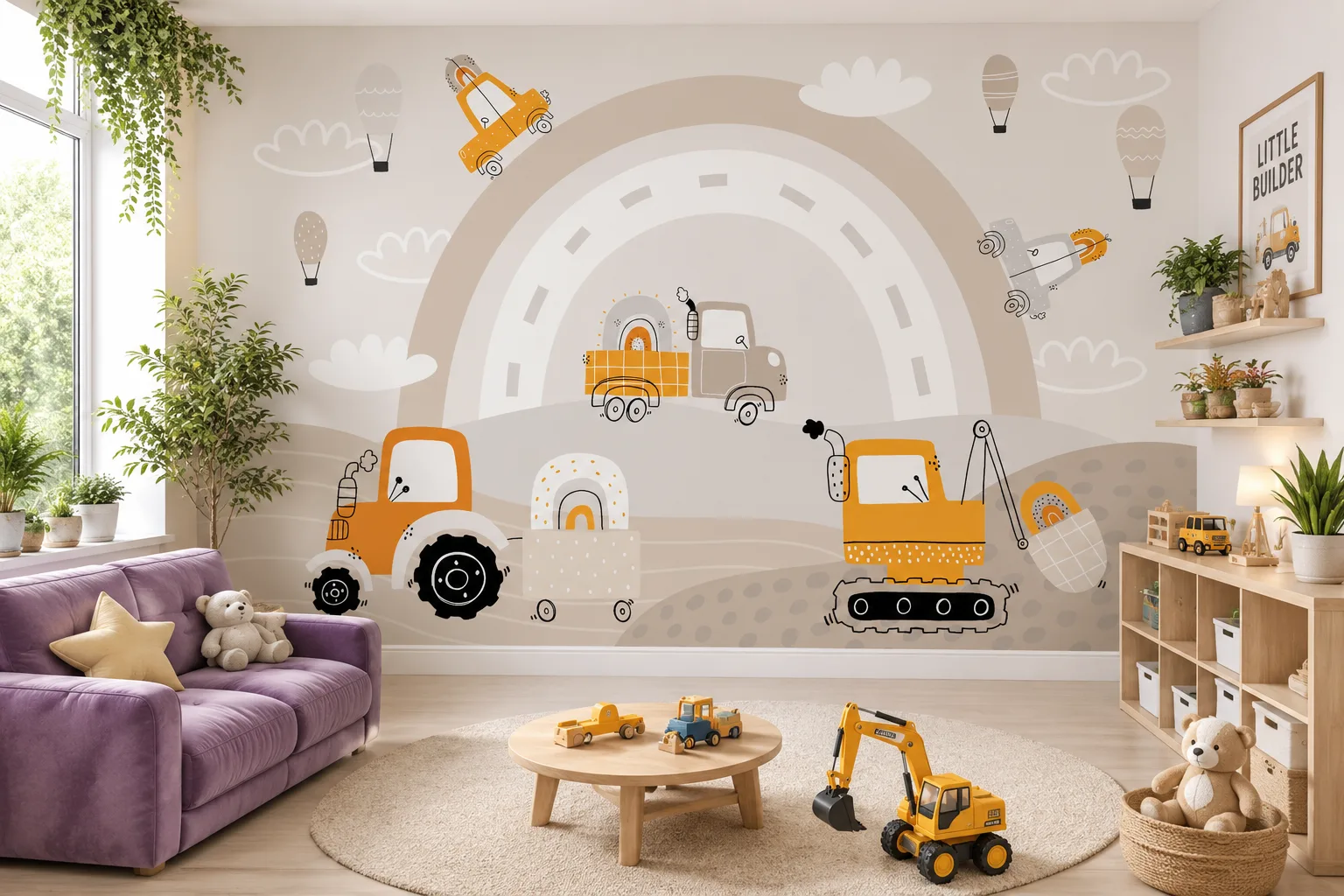 Earthy Toned Tractor Nursery Decor for Los Angeles Baby Room Premium Selection Edition.png